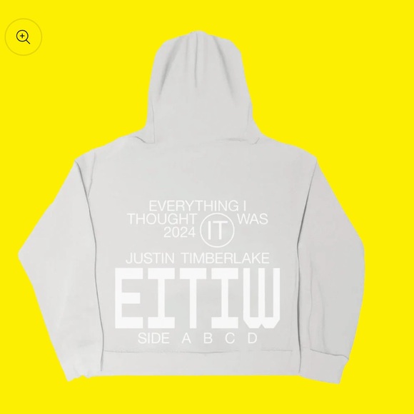 Justin Timberlake Everything I Thought It Was Hoodie - Picture 2 of 6